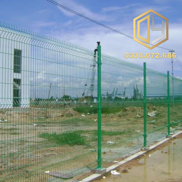 Hàng rào lưới thép nhúng nóng , sơn tĩnh điện